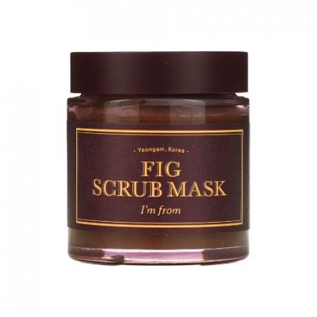 I'm From Fig Scrub Mask