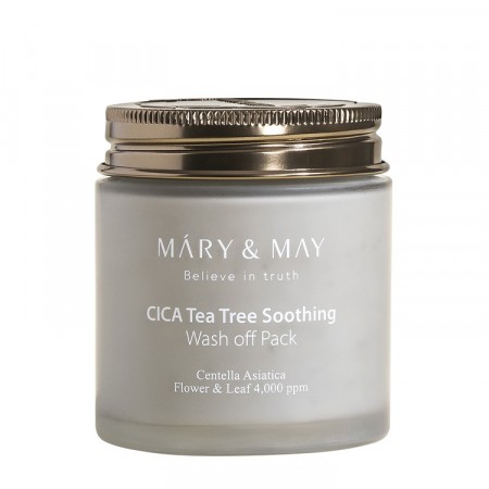 Mary & May CICA TeaTree Soothing Wash off Pack 125g