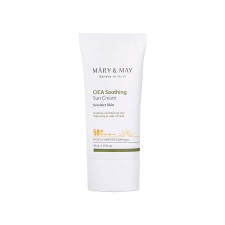 Mary&May Cica Soothing Sun Cream SPF50+ PA++++ 50ml
