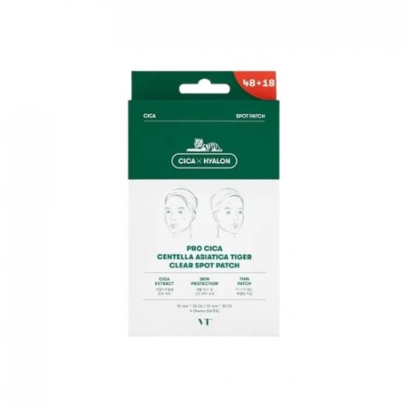VT Cosmetics Pro CICA Centella Asiatica Tiger Clear Spot Patch Set