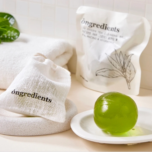 Ongredients Jeju Green Tea Cleansing Ball 110g