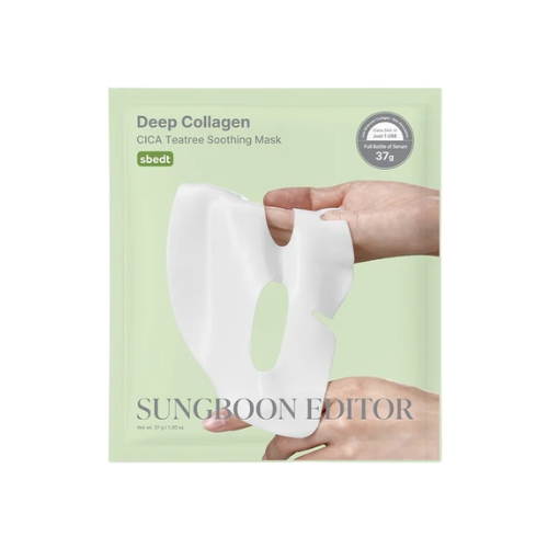 Sungboon Editor Deep Collagen Cica Teatree Soothing Mask 37g