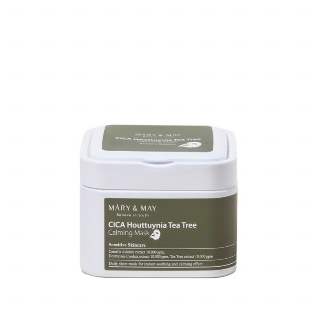 Mary&May CICA Houttuynia Tea Tree Calming Mask sheet maske