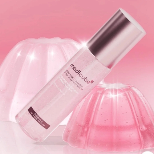 Medicube PDRN Pink Collagen Glow Jelly Mist Serum 60ml