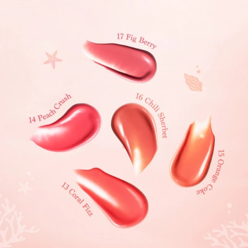 Dasique Juicy Dewy Lip Tint Summer Coral Collection