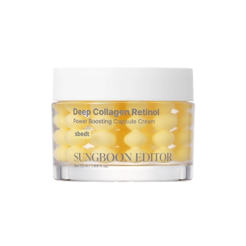 Sungboon Editor Deep Collagen Retinol Power Boosting Capsule Cream 50ml