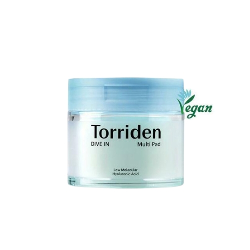 Torriden DIVE-IN Low molecule Hyaluronic acid Multi Pad 80ea
