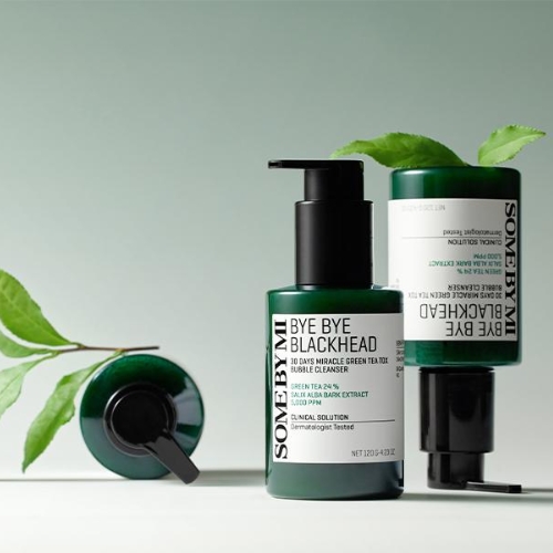 SOME BY MI Bye Bye Blackhead 30 Days Miracle Green Tea Tox Bubble Cleanser 120g