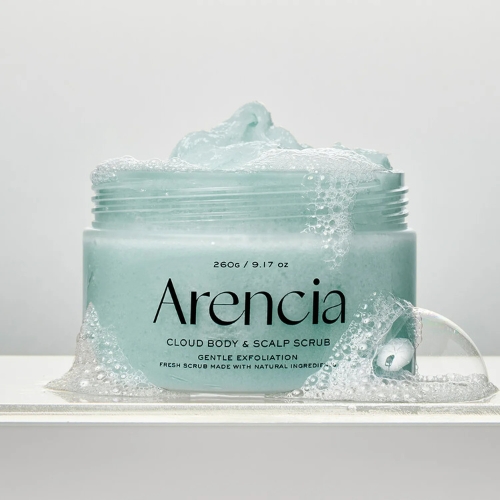 Arencia Fresh Cloud Scrub French Mint & Lily 260g