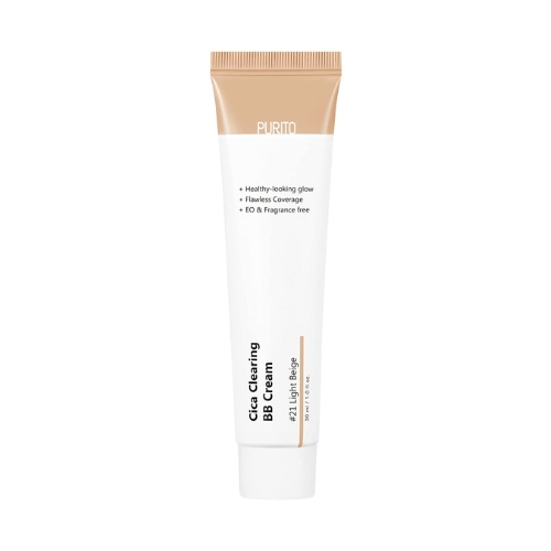 PURITO Cica Clearing BB Cream #21 Light Beige 30ml