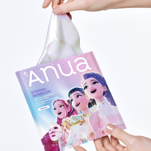 Anua x K-pop Demon Hunters Eternal Honmoon Vita Brightening Collagen Mask 34g