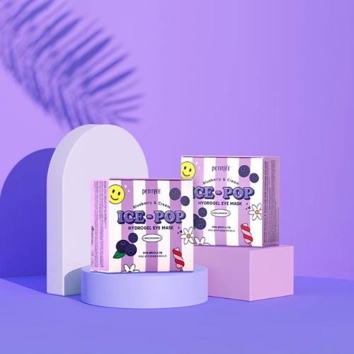 Koelf Blueberry & Cream Ice-Pop Hydrogel Eye Mask