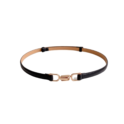Elegant midjebelte Svart