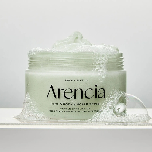 Arencia Fresh Cloud Scrub Geranium & Primrose 260g