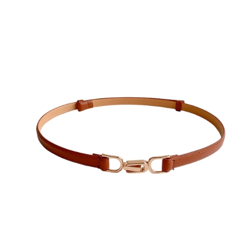 Elegant midjebelte Karamell