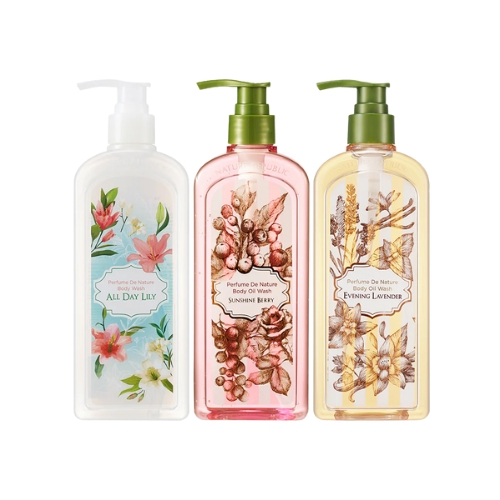 Nature Republic Perfume De Nature Body Oil Wash 345ml