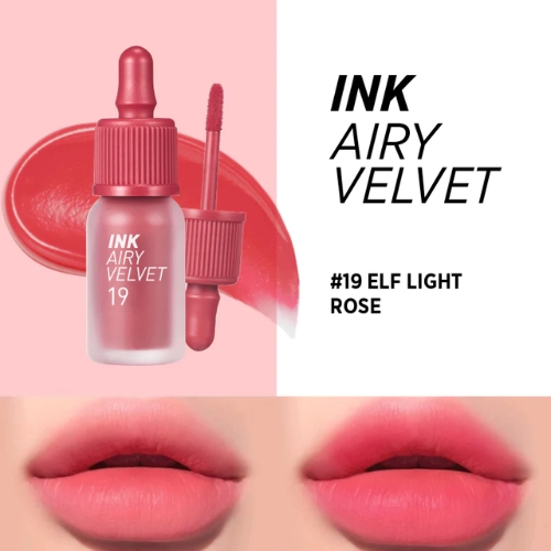 Peripera Ink Airy Velvet #19 Elf Light Rose