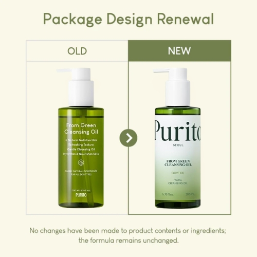 Purito SEOUL From Green Cleansing Oil 200ml