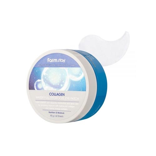 Farmstay Collagen Water Full Hydrogel Eye Patch Koreansk hudpleie