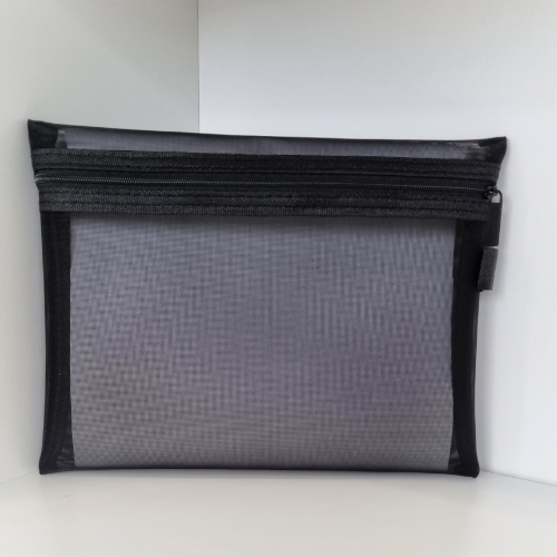 Mesh toalettmappe Stor