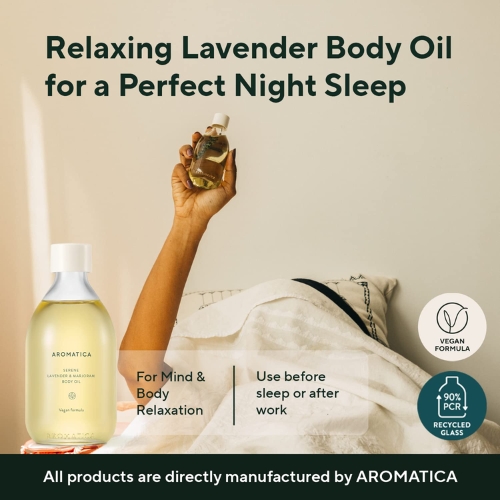 Aromatica Serene Body Oil Lavender & Marjoram 100ml