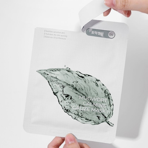 Isntree Mugwort Calming Gauze Mask 1ea