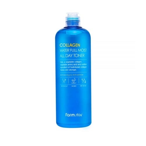 Farmstay Collagen Water Full Moist All Day Toner Koreansk hudpleie